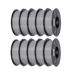 10kg PETG Filament Color Mixing 3D Printer Filament 10 5 Rolls 1KG 1.75mm Accuracy +/- 0.02mm Bundle 10kg 5kg PETG Plastic Spool