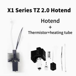 2510 Fan for Bambu Lab X1/P1 Hotend Cooling Fan with Cable Rapid Cooling Fan for Bambu X1C P1S P1P 3D Printer Accessories