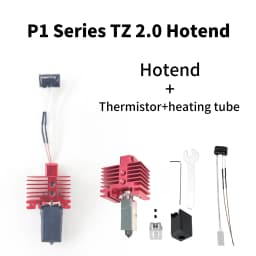 2510 Fan for Bambu Lab X1/P1 Hotend Cooling Fan with Cable Rapid Cooling Fan for Bambu X1C P1S P1P 3D Printer Accessories