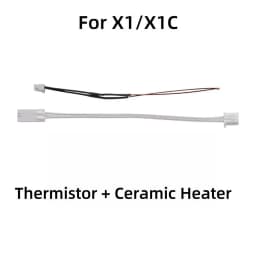2510 Fan for Bambu Lab X1/P1 Hotend Cooling Fan with Cable Rapid Cooling Fan for Bambu X1C P1S P1P 3D Printer Accessories