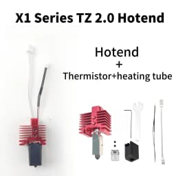 2510 Fan for Bambu Lab X1/P1 Hotend Cooling Fan with Cable Rapid Cooling Fan for Bambu X1C P1S P1P 3D Printer Accessories