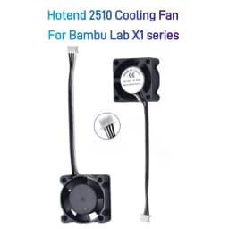 2510 Fan for Bambu Lab X1/P1 Hotend Cooling Fan with Cable Rapid Cooling Fan for Bambu X1C P1S P1P 3D Printer Accessories