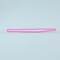100PCS Eco-friendly Luggage Tag Plastic Loop PVC Worm Straps Comply with US Standards 15 Colors