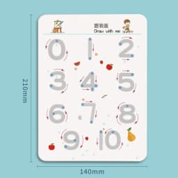 Magical Montessori Tracing Workbook Reusable Pen Control and Tracing Book for Kids Calligraphy and Drawing Educational Toys