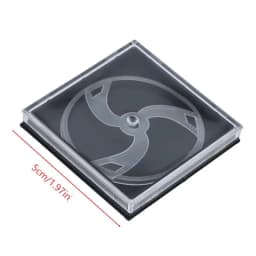 3/1Pc Watch Dial Screen Protector Box Watch Case For 51.27mm 40mm Watchmaker Tool Plastic Watch Cover Accessories