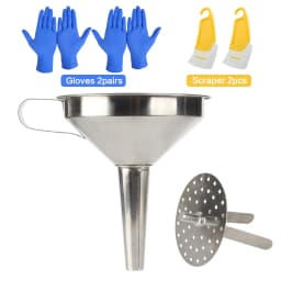 3DSWAY Stainless Steel 3D Printer Resin Filter Funnel UV Resin Filter Cup For Elegoo Phrozen Anycubic SLA/DLP/LCD