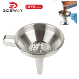 3DSWAY Stainless Steel 3D Printer Resin Filter Funnel UV Resin Filter Cup For Elegoo Phrozen Anycubic SLA/DLP/LCD