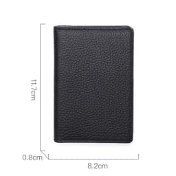 Rfid Multiple Leather Mens Credit Card Holder Wallet Slim Documents Mens Rfid Blocking Credit Card Clip Creditcard