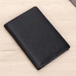 Rfid Multiple Leather Mens Credit Card Holder Wallet Slim Documents Mens Rfid Blocking Credit Card Clip Creditcard