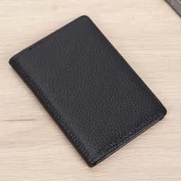 Rfid Multiple Leather Mens Credit Card Holder Wallet Slim Documents Mens Rfid Blocking Credit Card Clip Creditcard