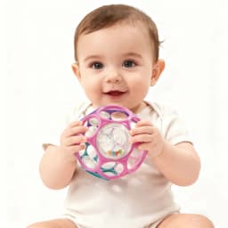 Soft Baby Grasping Ball Rattles with Bell Ball Early Education Educational Sensory Toy Random Color)