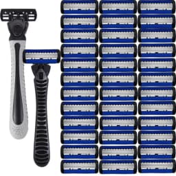 Razor Classic 6 Layer Safety Razor for Mens Shaving&Womens Hair Removal Shaving Blades Manual Shaver