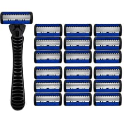 Razor Classic 6 Layer Safety Razor for Mens Shaving&Womens Hair Removal Shaving Blades Manual Shaver