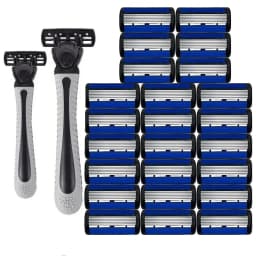 Razor Classic 6 Layer Safety Razor for Mens Shaving&Womens Hair Removal Shaving Blades Manual Shaver