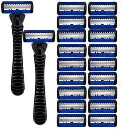 Razor Classic 6 Layer Safety Razor for Mens Shaving&Womens Hair Removal Shaving Blades Manual Shaver