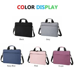13.3/14/15.6 Inch Laptop Handbag Shockproof Laptop Sleeve Case Notebook Cover Protective Pouch Large Capacity Laptop Handbag