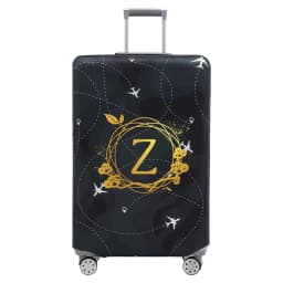 Luggage Cover Thick Elastic Luggage Protective Covers Print Wreath Series for 18-32 Inch Suitcase Covers Travel Accessories