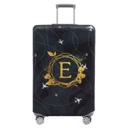 Luggage Cover Thick Elastic Luggage Protective Covers Print Wreath Series for 18-32 Inch Suitcase Covers Travel Accessories