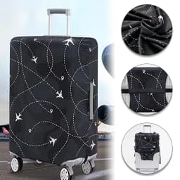 Luggage Cover Thick Elastic Luggage Protective Covers Print Wreath Series for 18-32 Inch Suitcase Covers Travel Accessories