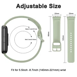 Soft Silicone Strap For Samsung Galaxy Fit 3 Watch Bracelet Replacement Sport Watchband For Samsung Galaxy Fit3 Band Accessories