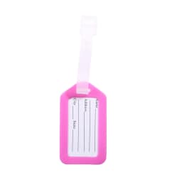 1-10PCS Luggage Tag Boarding Shipping Plastic Baggage Tags Travel Accessory Women Men Suitcase ID Address Name Holder Bag Label