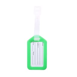 1-10PCS Luggage Tag Boarding Shipping Plastic Baggage Tags Travel Accessory Women Men Suitcase ID Address Name Holder Bag Label