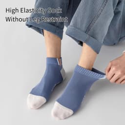 6 Pairs of Men's Spring and Autumn Letter Slogans, Stripes, Fashionable Sports Leisure, College Style, Summer Breathable Socks