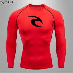 New Men's Sports T-Shirt Quick Drying Breathable Fitness Gym Running Tops Short Sleeved Comprehensive Fighting Rashguard MMA