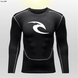 New Men's Sports T-Shirt Quick Drying Breathable Fitness Gym Running Tops Short Sleeved Comprehensive Fighting Rashguard MMA