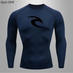 New Men's Sports T-Shirt Quick Drying Breathable Fitness Gym Running Tops Short Sleeved Comprehensive Fighting Rashguard MMA
