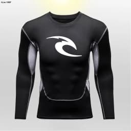 New Men's Sports T-Shirt Quick Drying Breathable Fitness Gym Running Tops Short Sleeved Comprehensive Fighting Rashguard MMA