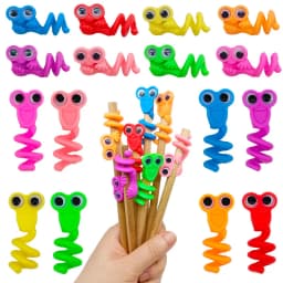Pencil Cover Animal Cute Topper Cover For Pencils Clip On Pencil For Classroom Prizes School Studying Supplies For Kids Back To