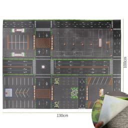 Baby Play Mat Road Map for Kids Cartoon Plastic Thin Traffic Rug Little Boys Girls Toys Playmat Babies Playing Educational Mat