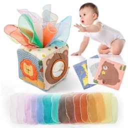 Baby Montessori Toys Magic Tissue Box Finger Exercising Busy Board Educational Learning Activity Sensory Toys For Kids Baby Game