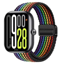 Magnetic Braided Nylon Loop Band for Xiaomi Redmi Watch 6 Active 6 Lite 6 5 4 Strap Sports Bracelet Mi Band 10 Pro 9 Pro 8 Pro