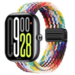 Magnetic Braided Nylon Loop Band for Xiaomi Redmi Watch 6 Active 6 Lite 6 5 4 Strap Sports Bracelet Mi Band 10 Pro 9 Pro 8 Pro
