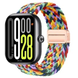 Magnetic Braided Nylon Loop Band for Xiaomi Redmi Watch 6 Active 6 Lite 6 5 4 Strap Sports Bracelet Mi Band 10 Pro 9 Pro 8 Pro