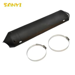 2024 Motocross Exhaust Tail Section Protective Cover For KTM EXC XC XCW 250 300 TPI Husqvarna TE 2020 2023 Modified Accessorie