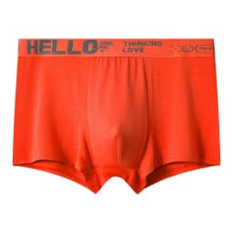 1/5pcs Men's Underwear, Breathable Comfy Quick Drying Stretchy Boxer Trunks, Sexy Underpants, Men's Trendy Boxer Panties