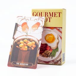 10.3*6Cm Gourmet Tarot Deck 78Pcs Divination Fate Tarot Oracle Cards Party Entertainment Board Game Cards