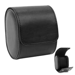 Embers Green Luxury Watch Roll - 1/2/3 Slot Genuine Leather Watch Storage Travel Case for Rolex Patek Philippe Watch Gift Box