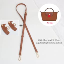 Bag Straps Set For Longchamp Leather Accessories Diy Mini Transformation Punch Free Shoulder Crossbody Conversion 100-120cm