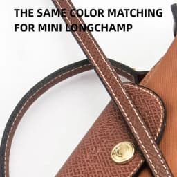Bag Straps Set For Longchamp Leather Accessories Diy Mini Transformation Punch Free Shoulder Crossbody Conversion 100-120cm