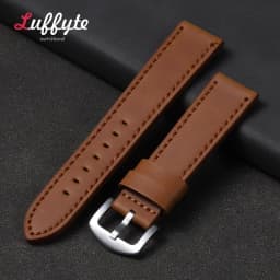 Vintage Leather Watch Strap 18mm 20mm 22mm 24mm Universal Bracelet Business Black Brown Grey Watchband Belt Accessories