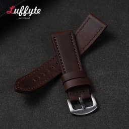 Vintage Leather Watch Strap 18mm 20mm 22mm 24mm Universal Bracelet Business Black Brown Grey Watchband Belt Accessories