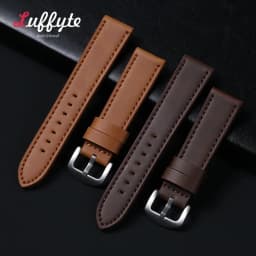 Vintage Leather Watch Strap 18mm 20mm 22mm 24mm Universal Bracelet Business Black Brown Grey Watchband Belt Accessories