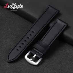 Vintage Leather Watch Strap 18mm 20mm 22mm 24mm Universal Bracelet Business Black Brown Grey Watchband Belt Accessories