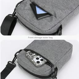 Men's Satchel Women's Bag Fashion Oxford Cloth Casual Diagonal Crossover Hand Machine Small Square Bag Handbags Luggage Bags