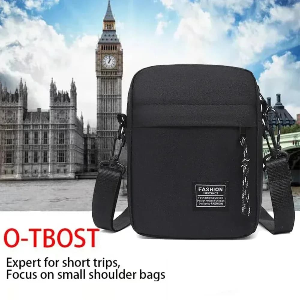 Men's Satchel Women's Bag Fashion Oxford Cloth Casual Diagonal Crossover Hand Machine Small Square Bag Handbags Luggage Bags