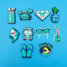 Shoe Charms animal sea wave shark Salamander tortoise Pins PVC DIY Sandals Accessories for Clogs Kids Party Favors X-mas Gifts